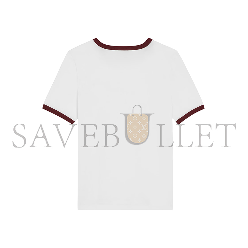 CELINE T-SHIRT IN COTTON JERSEY RX0CV507Z.01WX CELINE T-SHIRT IN COTTON JERSEY RX0CV507Z.01WX